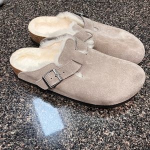 Adult BIRKENSTOCK Boston Shearling Clogs